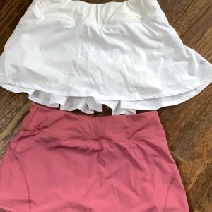 2 Crazy yoga tennis skirts! 4/6